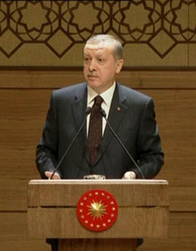 Cumhurbaşkanı Erdoğan özel görüşmeleri için Yıldız Sarayı'nda 