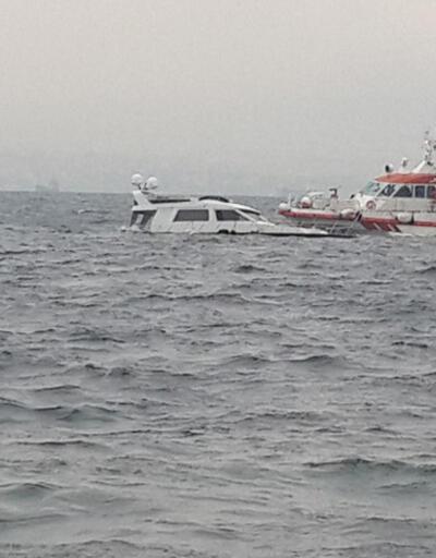 Marmara Denizi'nde tekne battı; 2 kişi kurtarıldı