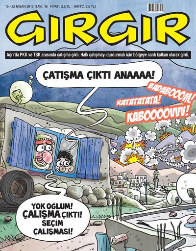 Gırgır dergisinin bu haftaki kapağı