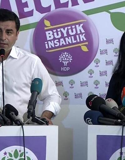 HDP Eş Genel Başkanları Demirtaş ve Yüksekdağ'dan açıklama