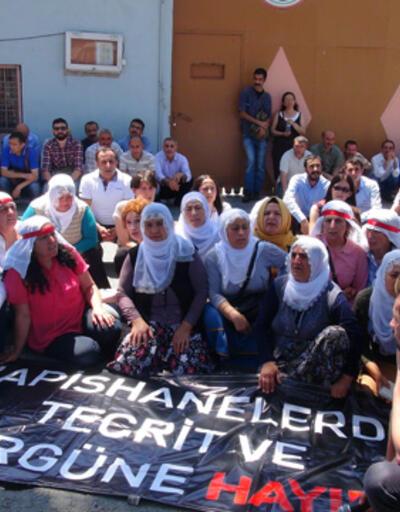 Bakırköy Cezaevi önünde nakil protestosu