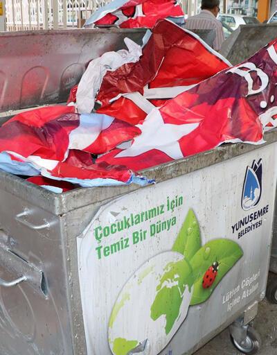 MHP ile Ak Parti arasında bayraklı afiş krizi