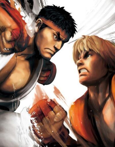 Ryu ve Ken karşı karşıya 