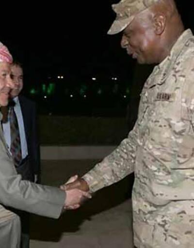 Barzani Ankara ziyareti öncesinde Erbil'de ABD'li general ile görüştü