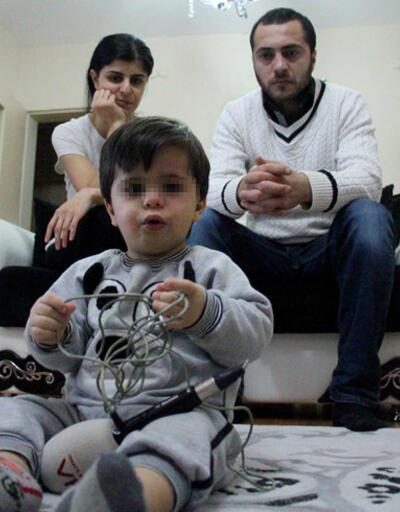 Zor karar sonrası 2 yaşındaki Ahmet ameliyata alındı