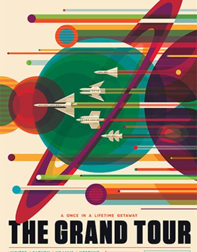 NASA'dan uzay turizmi posterleri