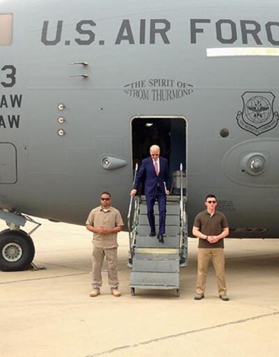 Joe Biden Kuzey Irak'ta, Barzani ile görüştü