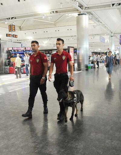 Atatürk Havalimanı’nda köpekli önlem