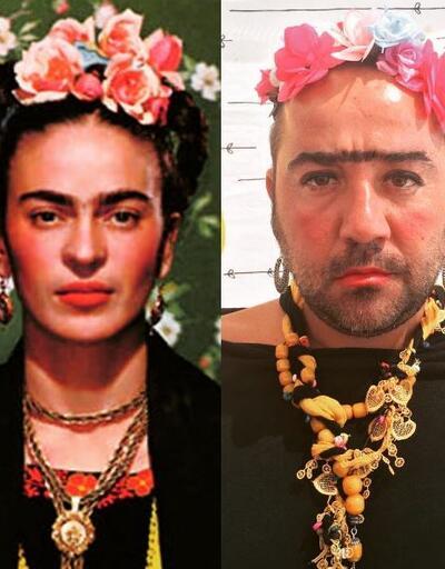 Ata Demirer'den Frida pozu 