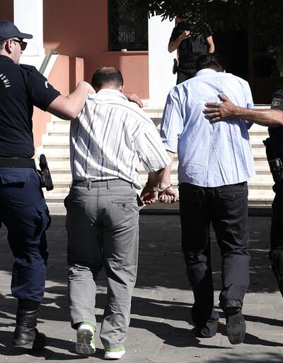 Yunanistan'a kaçan 8 asker İltica Komisyonu'na götürüldü