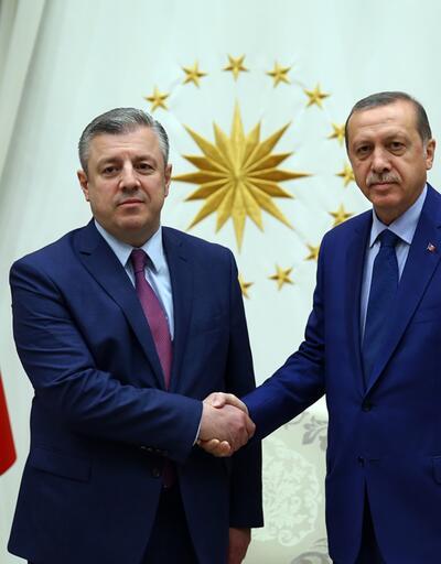 Erdoğan, Gürcistan Başbakanı'nı kabul etti