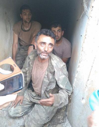 Marmaris'teki askerlerin menfezde saklanma fotoğrafları 