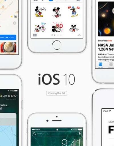 iOS 10'a güncelleme geliyor