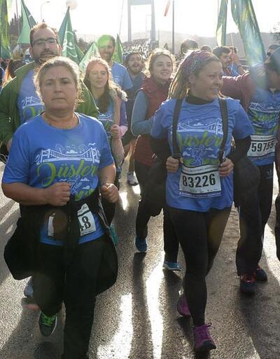 Annesi, İstanbul Maratonu'nda Ali İsmail Korkmaz için koştu