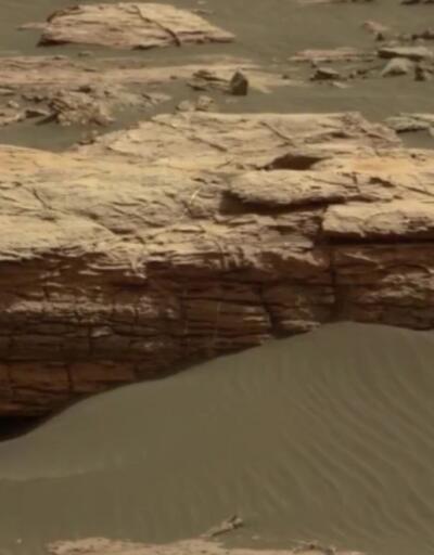 Mars'ta UFO meraklılarını heyecanlandıran görüntü