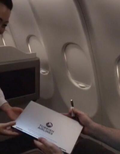 Uçakta laptop servisi başladı