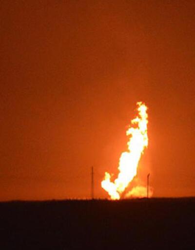 Adana'da petrol boru hattında yangın