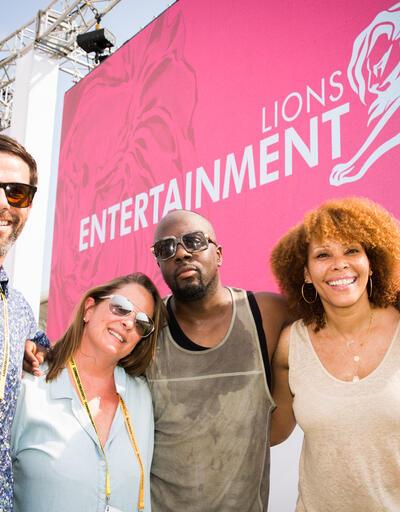 Shazam ve Wyclef Jean Cannes'da bir araya geldi