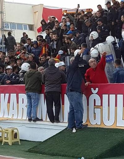 Karaman'da amatör maçta olaylar çıktı