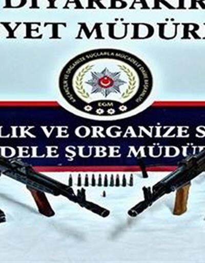 Diyarbakır polisinden 3 kentte eş zamanlı 'Kalaşnikof' operasyonu