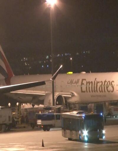 Emirates Havayolları'nın uçağı İstanbul'a acil iniş yaptı