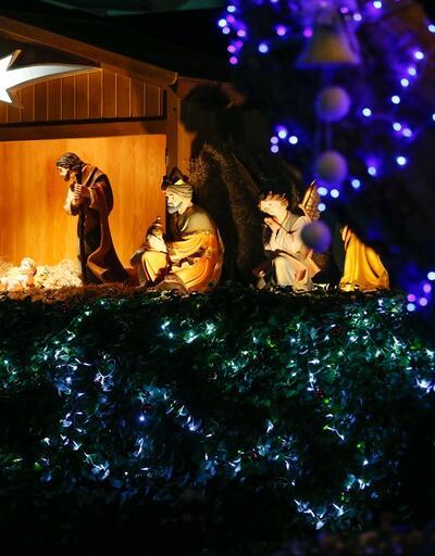 İzmir Selçuk'taki Meryem Ana Evi'nde Noel gecesi