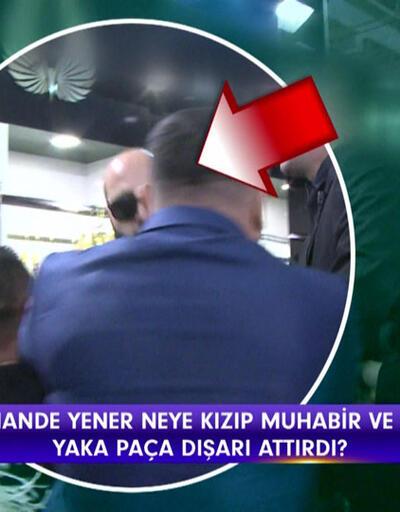 Hande Yener, Seren Serengil'in muhabirini yaka paça dışarı attırdı!