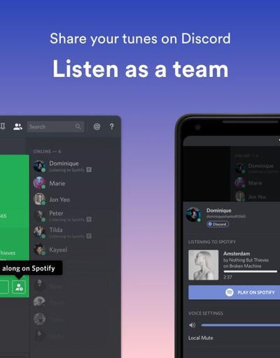 Spotify ve Discord'tan müthiş işbirliği