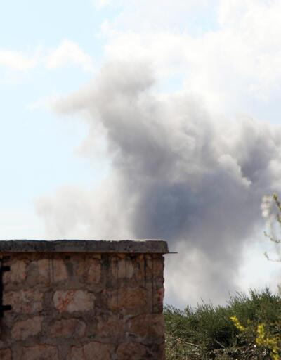Afrin'deki Meryemeyn Köyü bombalandı 