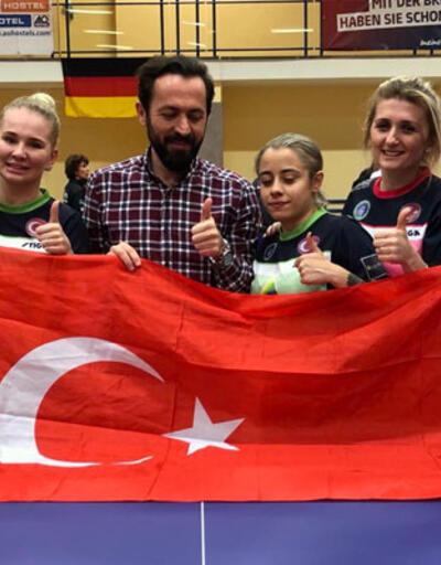 Bursa Büyükşehir Belediyespor Kulübü Kadın Masa Tenisi Takımı'ndan tarihi başarı