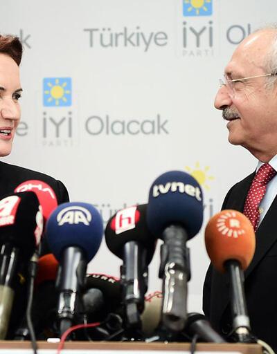 Kemal Kılıçdaroğlu Meral Akşener'i ziyaret etti