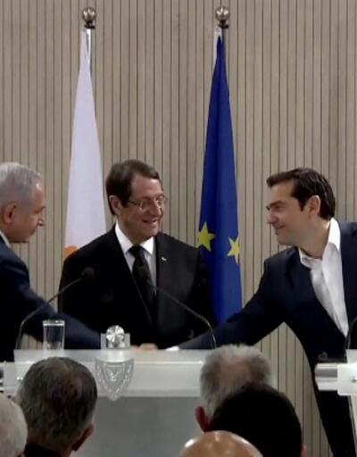 Kıbrıs, Yunanistan ve İsrail anlaştı