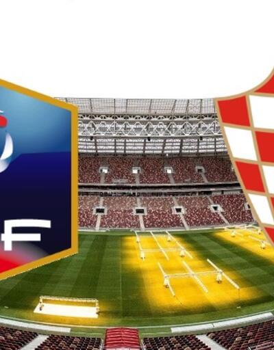 Fransa-Hırvatistan maçı izle | Dünya Kupası Finali, TRT 1 canlı yayın