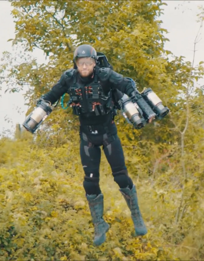 Iron Man uçuş kostümü gerçek hayata taşındı