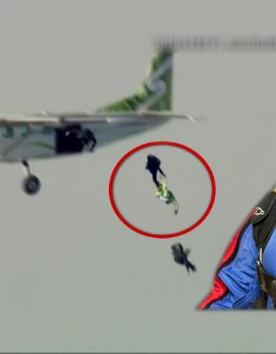 7620 metreden paraşütsüz atladı!