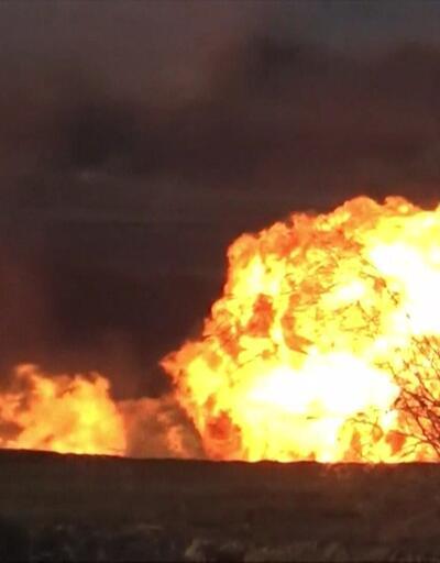 Silivri'de doğalgaz patlaması