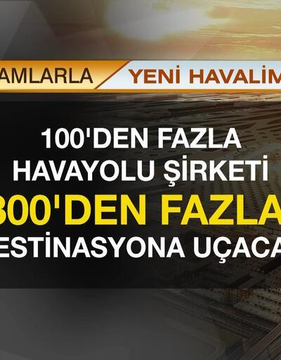 Rakamlarla İstanbul Yeni Havalimanı