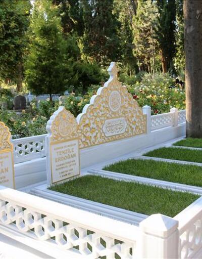 Cumhurbaşkanı Erdoğan anne ve babasının mezarını ziyaret etti