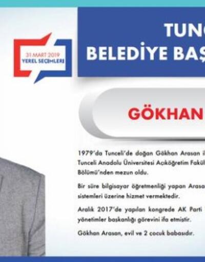 AK Parti Tunceli Belediye Başkanı Adayı Gökhan Arasan kimdir?