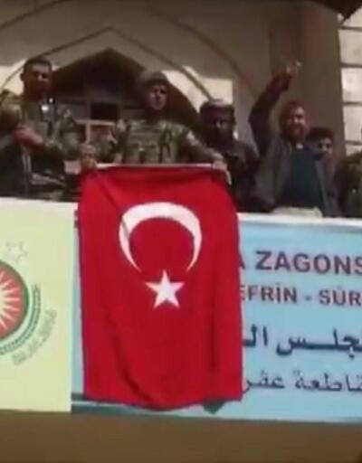 Mehmetçik Afrin şehir merkezinde - Zeytin Dalı Harekatı 1. yıl - 6