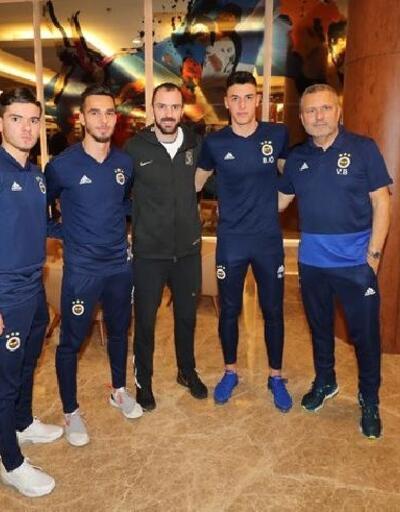 Ramil Guliyev, Fenerbahçeli futbolcuları ziyaret etti