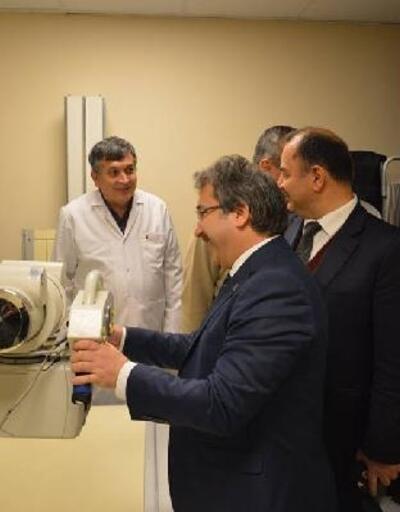 Akkışla entegre hastanesinin röntgen ünitesi hizmete açıldı