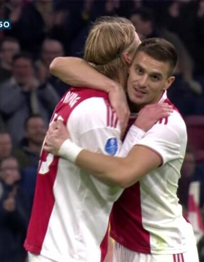 Ajax'da Tadic ve Neres şov sürüyor: 4-0