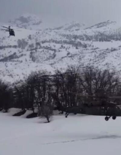 Tunceli'de polis helikopteri zorunlu iniş yaptı