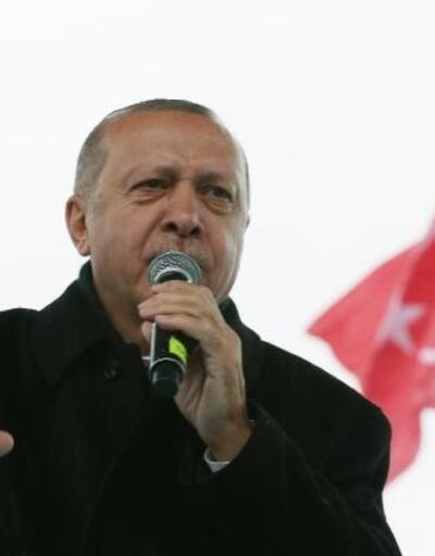 Cumhurbaşkanı Erdoğan Büyükçekmece'de konuştu
