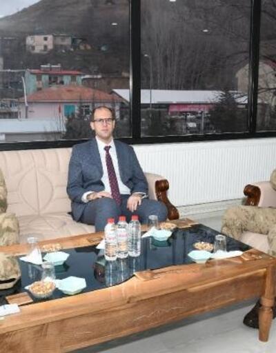 Tümgeneral İlbaş'tan Kaymakam Türkmen'e Ziyaret