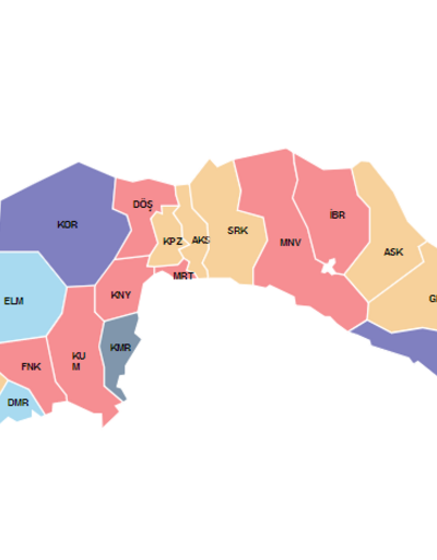 2019 yerel seçimlerinde 30 büyükşehirde sonuçlar 