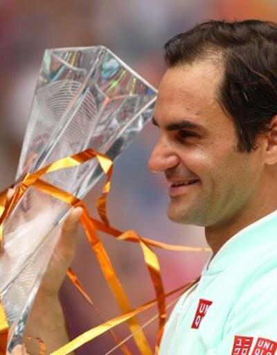 Miami Açık'da şampiyon Roger Federer