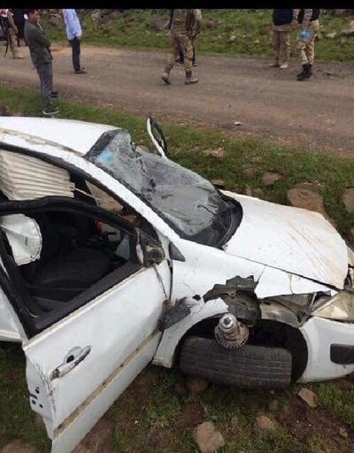 Takla atan otomobilin sürücüsü öldü, 2 kardeşi ağır yaralandı