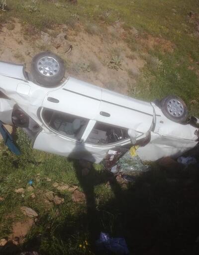 Malatya'da otomobil şarampole devrildi: 1 ölü, 1 yaralı